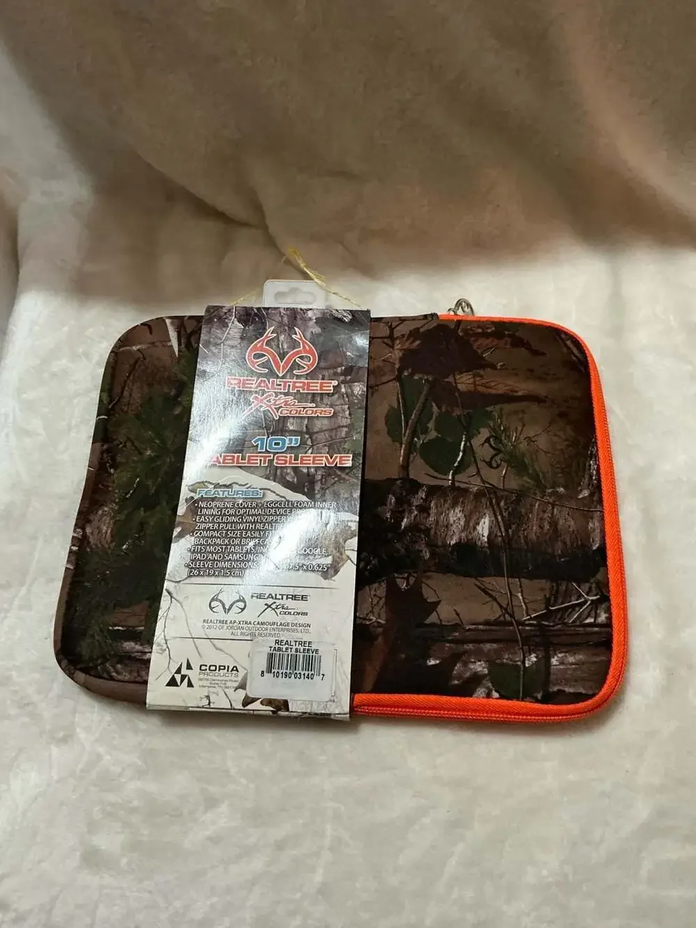 Realtree Xtra Colors 10 Inch Tablet Sleeve Camouflage Neoprene Cover